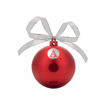 Branded Christmas baubles