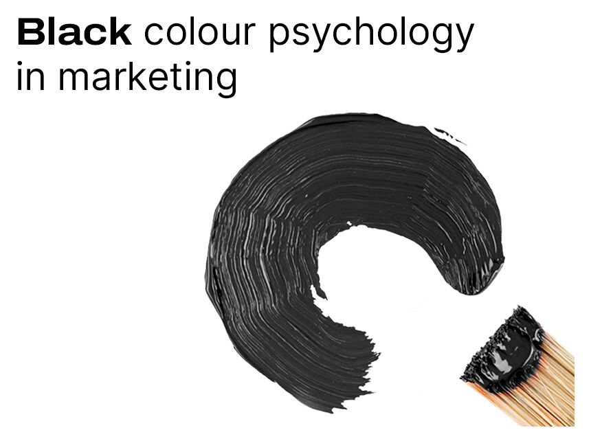 Black colour psychology in marketing