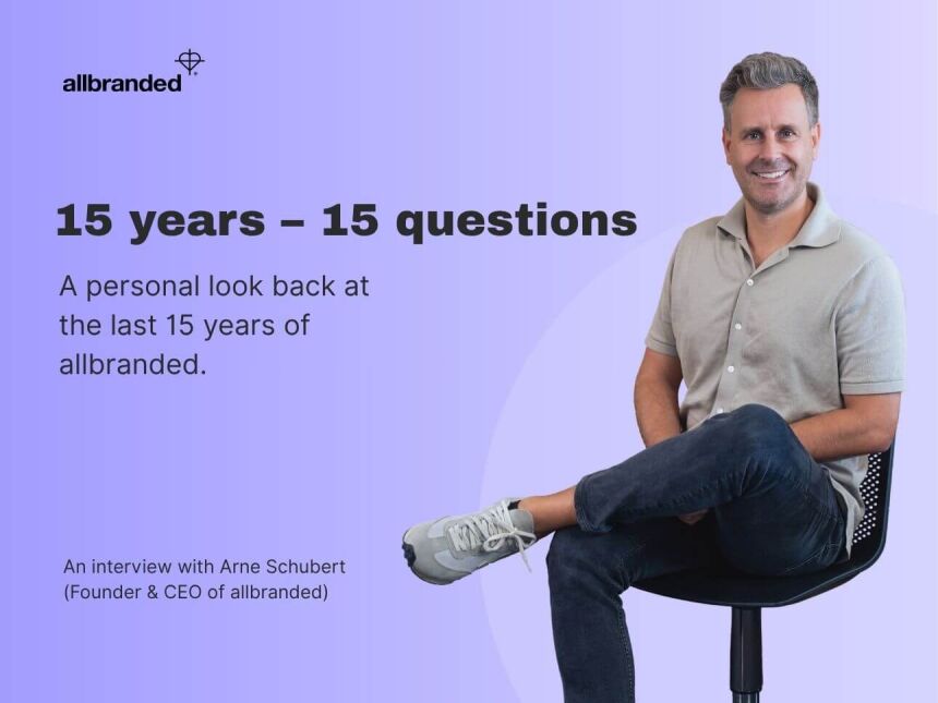 Arne Interview - 15 years of allbranded