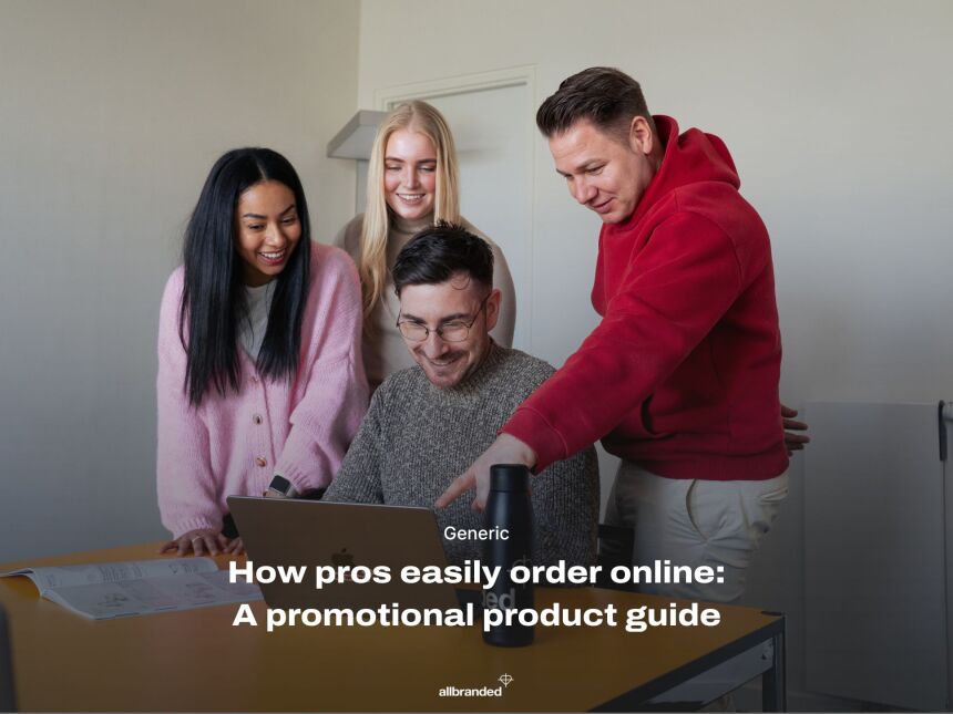 Online promotional product guide
