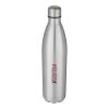Cove 1 L vacuum insulated stainless steel bottle Standard | Silver | No Branding | not available | not available