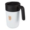 Nordia 400 ml double-wall recycled mug Standard | White | No Branding | not available | not available