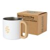Bjorn 360 ml RCS certified recycled stainless steel mug with copper vacuum insulation Standard | White | No Branding | not available | not available
