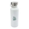 Sedona 500 ml RCS certified recycled stainless steel water bottle white | No Branding | not available | not available