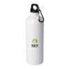 Oregon 750 ml RCS certified single wall stainless steel water bottle with carabiner Standard | White | Not applicable | No Branding | not available | not available