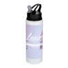 Fitz 800 ml RCS recycled single wall stainless steel water bottle Standard | White | No Branding | not available | not available