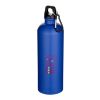 Oregon 750 ml matte RCS recycled single wall stainless steel water bottle with carabiner Standard | Royal blue | not available | No Branding | not available | not available