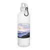 Oregon 750 ml RCS recycled plastic water bottle with carabiner Standard | White | No Branding | not available | not available