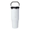 Stanley IceFlow™ 2.0 890 ml insulated stainless steel tumbler with flip straw White