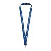 Lago lanyard with break-away closure Standard | Navy | not available | No Branding | not available | not available | not available