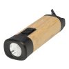 Kuma bamboo/RCS recycled plastic torch with carabiner Standard | Natural | Not applicable | No Branding | not available | not available
