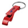 Tao recycled aluminium keychain with bottle opener Standard | Red | No Branding | not available | not available
