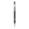 Kish ballpoint pen with silver finish (black ink) Standard | Solid black | not available | No Branding | not available | not available