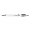Rill RCS recycled ballpoint pen with stylus and fidget spinner (black ink) Standard | White | No Branding | not available | not available