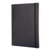 Moleskine Ruled XL Soft Cover Notebook Standard | Solid black | Paper Print | paper band | 470 mm x 55 mm