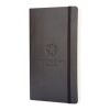 Moleskine ruled L soft cover notebook Standard | Solid black | Paper Print | paper band | 460 mm x 55 mm