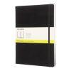 Classic XL hard cover notebook - plain Solid black