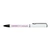 Verton recycled aluminium twist ballpoint pen with sleeve (blue ink) White