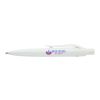 Ramin recycled plastic mini ballpoint pen (blue ink) White