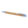 Midar cork and wheat straw ballpoint pen Standard | Natural-Light blue | not available | No Branding | not available | not available