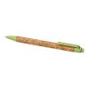 Midar cork and wheat straw ballpoint pen Standard | Natural-Apple green | not available | No Branding | not available | not available