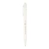 Chartik monochromatic recycled paper ballpoint pen with matte finish Standard | White | Not applicable | No Branding | not available | not available