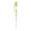 Thalaasa duo-tone eco-friendly pen Standard | Transparent green-White | not available | No Branding | not available | not available