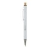 Cyrus recycled aluminium ballpoint pen Standard | White | No Branding | not available | not available
