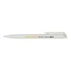 Lucia recycled plastic ballpoint pen Standard | white | No Branding | not available | not available