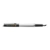 Hemisphere colour blocking fountain pen with palladium trim Standard | White-Solid black | not available | No Branding | not available | not available