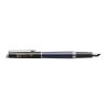 Hemisphere colour blocking fountain pen with palladium trim Standard | Blue-Solid black | Not applicable | No Branding | not available | not available