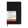 Moleskine hard cover 12 month PK daily planner Standard | Solid black | not available | No Branding | not available | not available