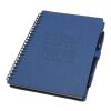 Slate reusable soft cover notebook and pen set (black ink) Standard | Navy | No Branding | not available | not available