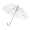 Kate 23" transparent auto open umbrella Standard | White | No Branding | not available | not available