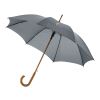 Kyle 23" auto open umbrella wooden shaft and handle Standard | Grey | not available | No Branding | not available | not available | not available