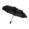 Trav 21.5" foldable auto open/close umbrella Standard | Solid black | not available | No Branding | not available | not available | not available