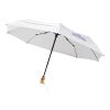 Bo 21" fold. auto open/close recycled PET umbrella Standard | White | No Branding | not available | not available | not available