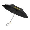 Birgit 21'' foldable windproof recycled PET umbrella Standard | Solid black | No Branding | not available | not available | not available