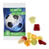 Fruit Gum STANDARD 15 g in a Compostable Bag Transparent | Without Branding | Christmas mix (seasonal)
