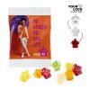 Fruit Gum CUSTOMISED 10 g in a Compostable Bag Without Branding