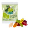 Fruit Gum CUSTOMISED 20 g, VEGAN in a Compostable Bag digital- or flexo printing