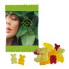 Vegan Organic Fruit Gum Bears in a Conventional Bag digital- or flexo printing