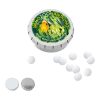 SUPER MINI CLICK CLACK Tin with Peppermint Pastilles, 20g white | Without Branding
