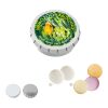SUPER MINI CLICK CLACK Tin with Mentos, 22g white | Without Branding | Classic Mint
