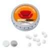 MINI CLICK CLACK Tin with Peppermint Pastilles, 50g white | Without Branding