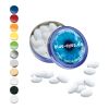 XS Pocket Tin with Stevia* Peppermint Pastilles, 18g white | Without Branding