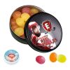 Black Or White Tin with Kalfany Fruit Candies black | Without Branding