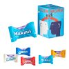 Mini Promo-Tower with Milka Favourites Mix digital- or offset printing