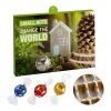 Premium Gift Advent Calendar Eco with Lindt Lindor Truffles Mix digital- or offset printing