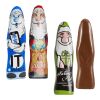 MINI Chocolate Santa Claus silver | Without Branding